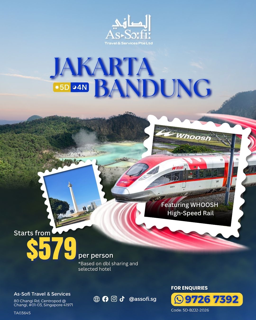 whoosh high speed rail jakarta bandung tour
